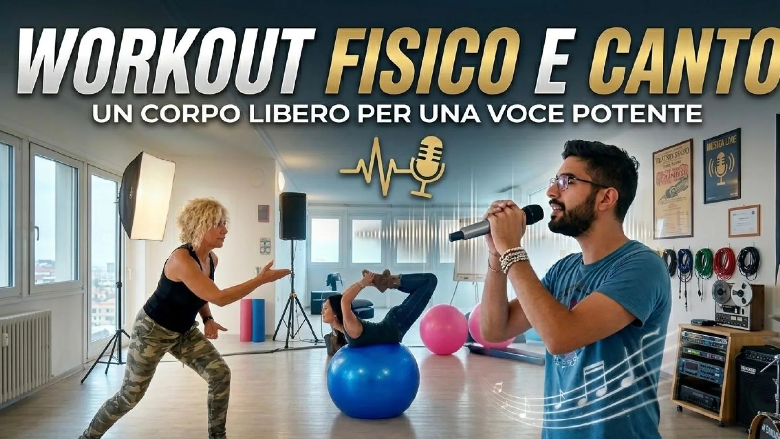 Workout fisico e canto