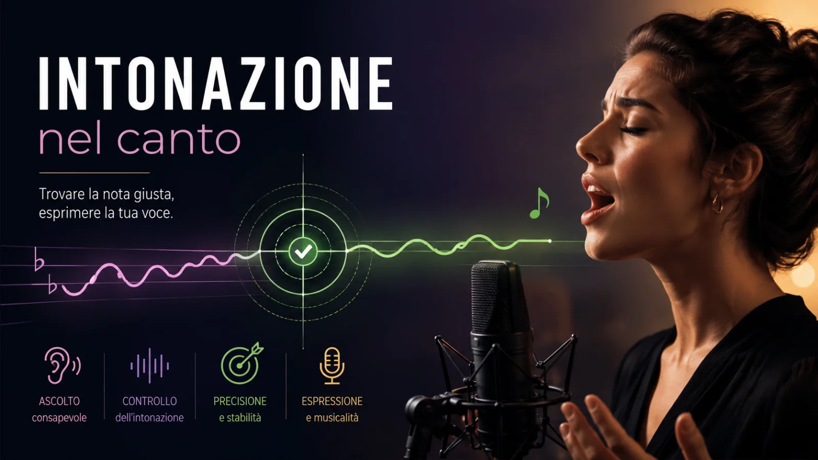 Lezioni di Canto:l'intonazione